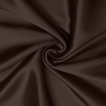 Brown Poly Cotton Twill Fabric